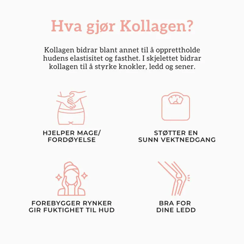 KOLLAGEN 2, HYALURONSYRE & FURUBARK