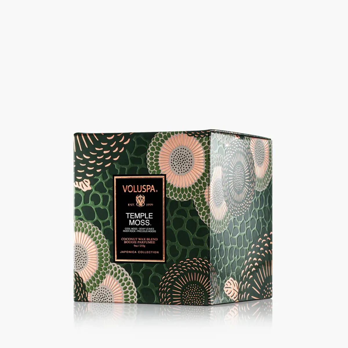 Temple Moss Classic Boxed Candle