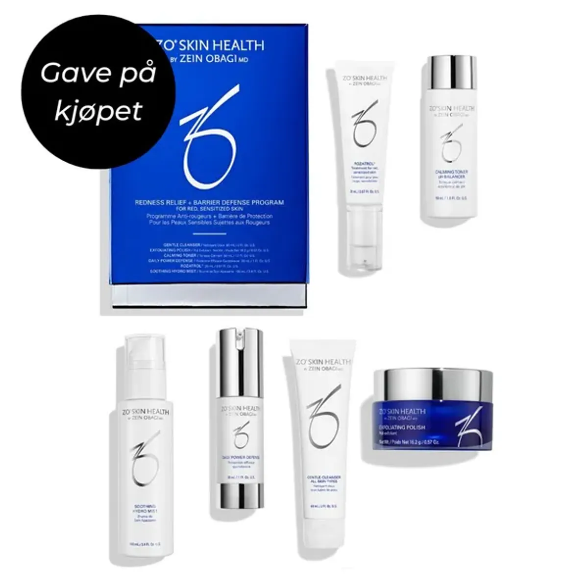 ZO Redness Relief + Barrier Defense Program - Få GRATIS AOX Serum